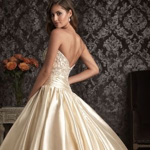 Allure Gold/Silver Wedding Dress 9001